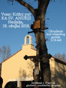 Križni put u Vrsaru – Ka sv. Andriji