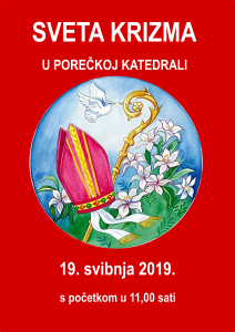 Sveta krizma, 19. svibnja 2019.